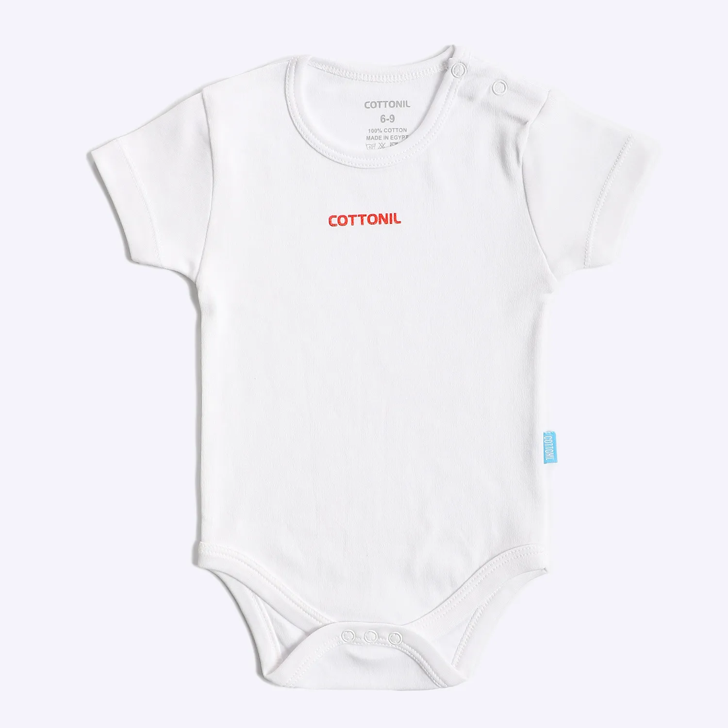 صورة سالوبيت نص كم قطن حديثي الولادة ـ ابيض